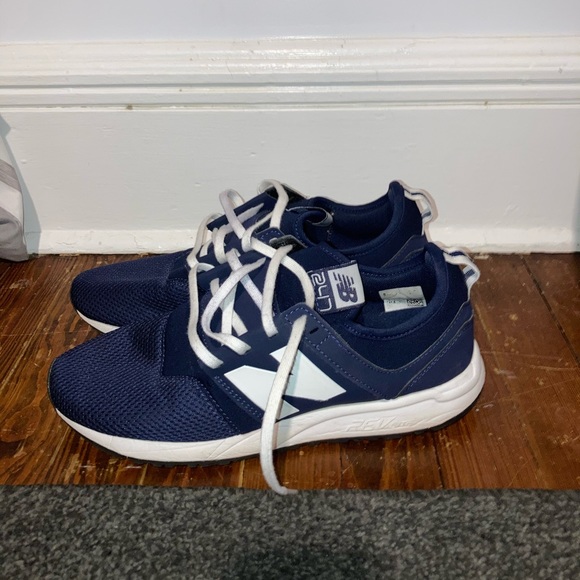 navy new balance shoes